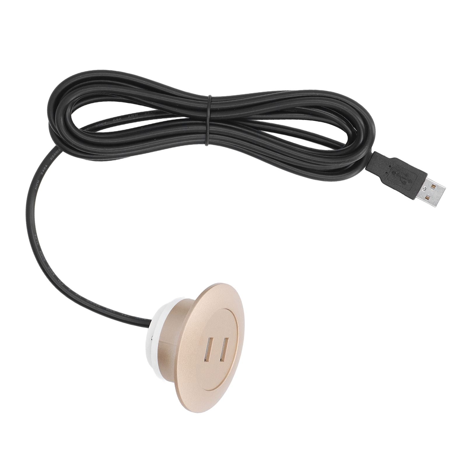 Sofa USB Charging Socket Flush Mount Installation Dual USB Charging Ports Socket for Home UseGold V1294-YM0523-3113220029813