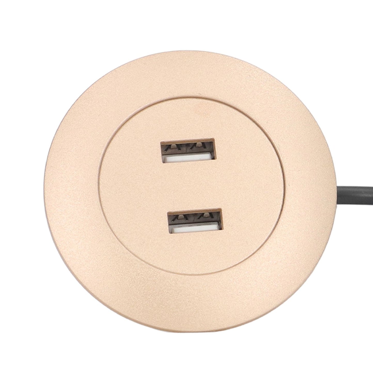 Sofa USB Charging Socket Flush Mount Installation Dual USB Charging Ports Socket for Home UseGold V1294-YM0523-3113220029813