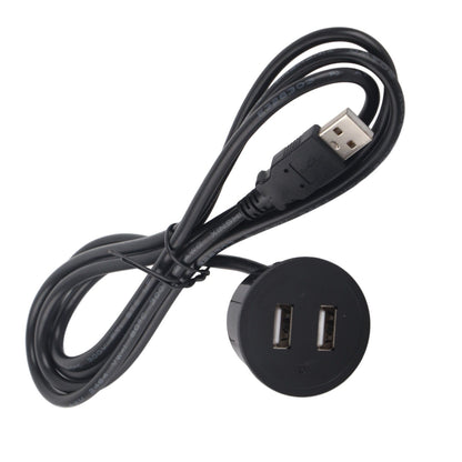 2 USB Charging Socket with 1.5m Cable Embedded Installation 5V 1A Multipurpose for Mobile Phone Cameras V1294-YM0523-3113220029911