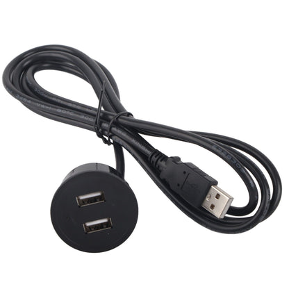 2 USB Charging Socket with 1.5m Cable Embedded Installation 5V 1A Multipurpose for Mobile Phone Cameras V1294-YM0523-3113220029911