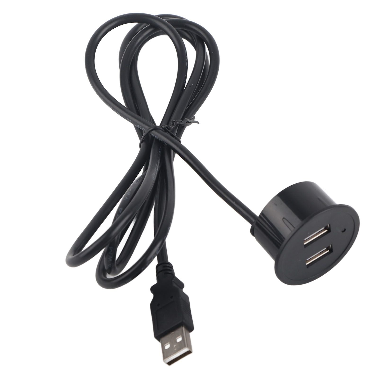 2 USB Charging Socket with 1.5m Cable Embedded Installation 5V 1A Multipurpose for Mobile Phone Cameras V1294-YM0523-3113220029911