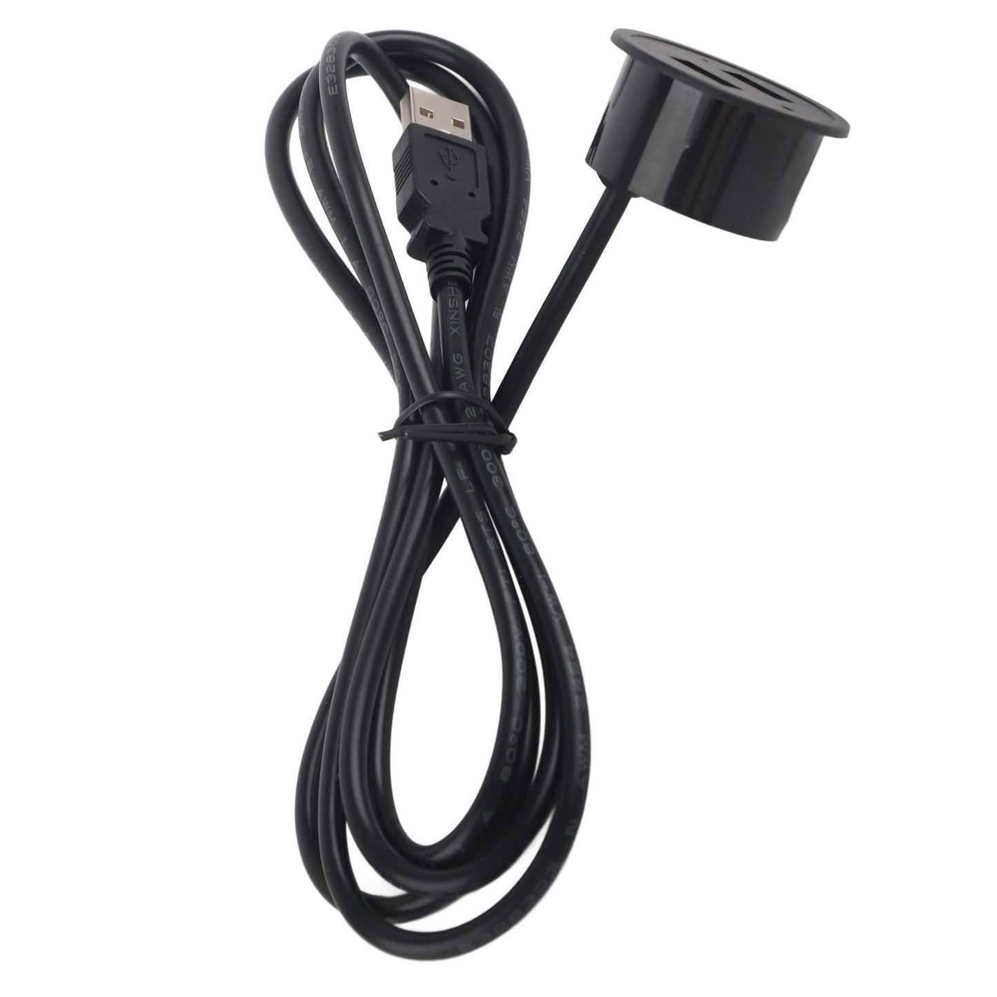 2 USB Charging Socket with 1.5m Cable Embedded Installation 5V 1A Multipurpose for Mobile Phone Cameras V1294-YM0523-3113220029911