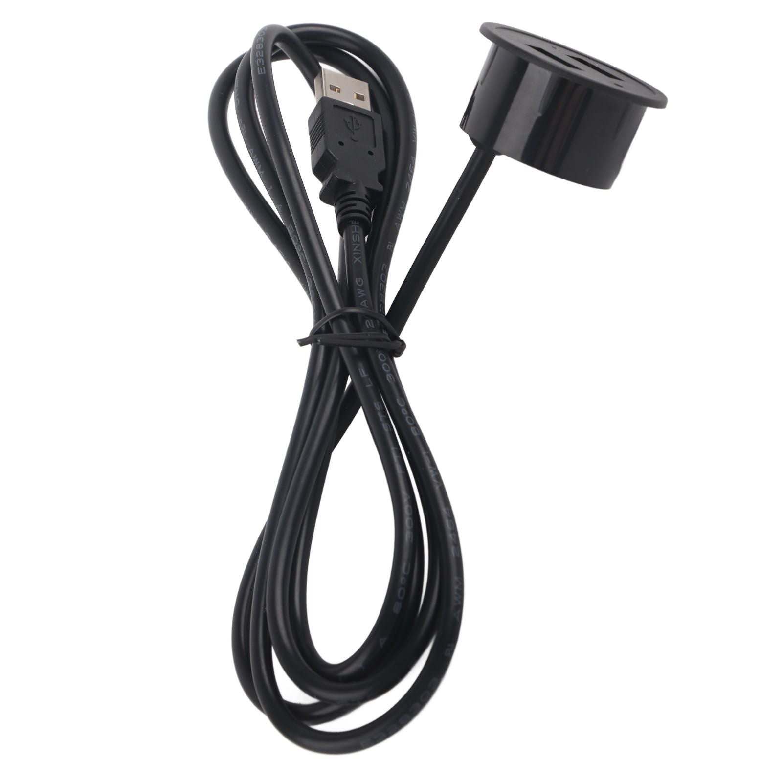 2 USB Charging Socket with 1.5m Cable Embedded Installation 5V 1A Multipurpose for Mobile Phone Cameras V1294-YM0523-3113220029911