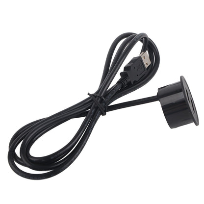 2 USB Charging Socket with 1.5m Cable Embedded Installation 5V 1A Multipurpose for Mobile Phone Cameras V1294-YM0523-3113220029911