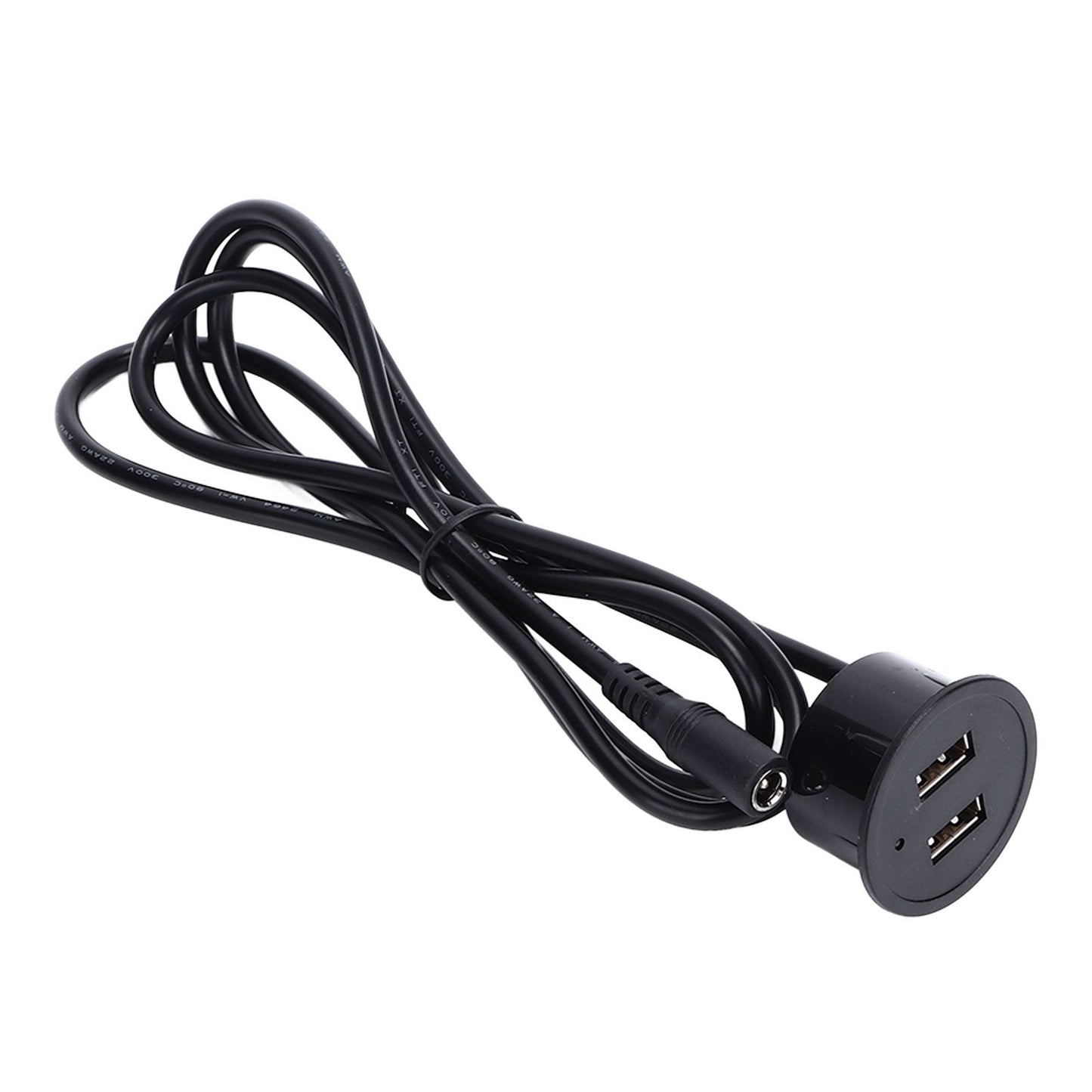 2 USB Charging Socket with 1.5m Cable Embedded Installation 5V 1A Multipurpose for Mobile Phone Cameras V1294-YM0523-3113220029912