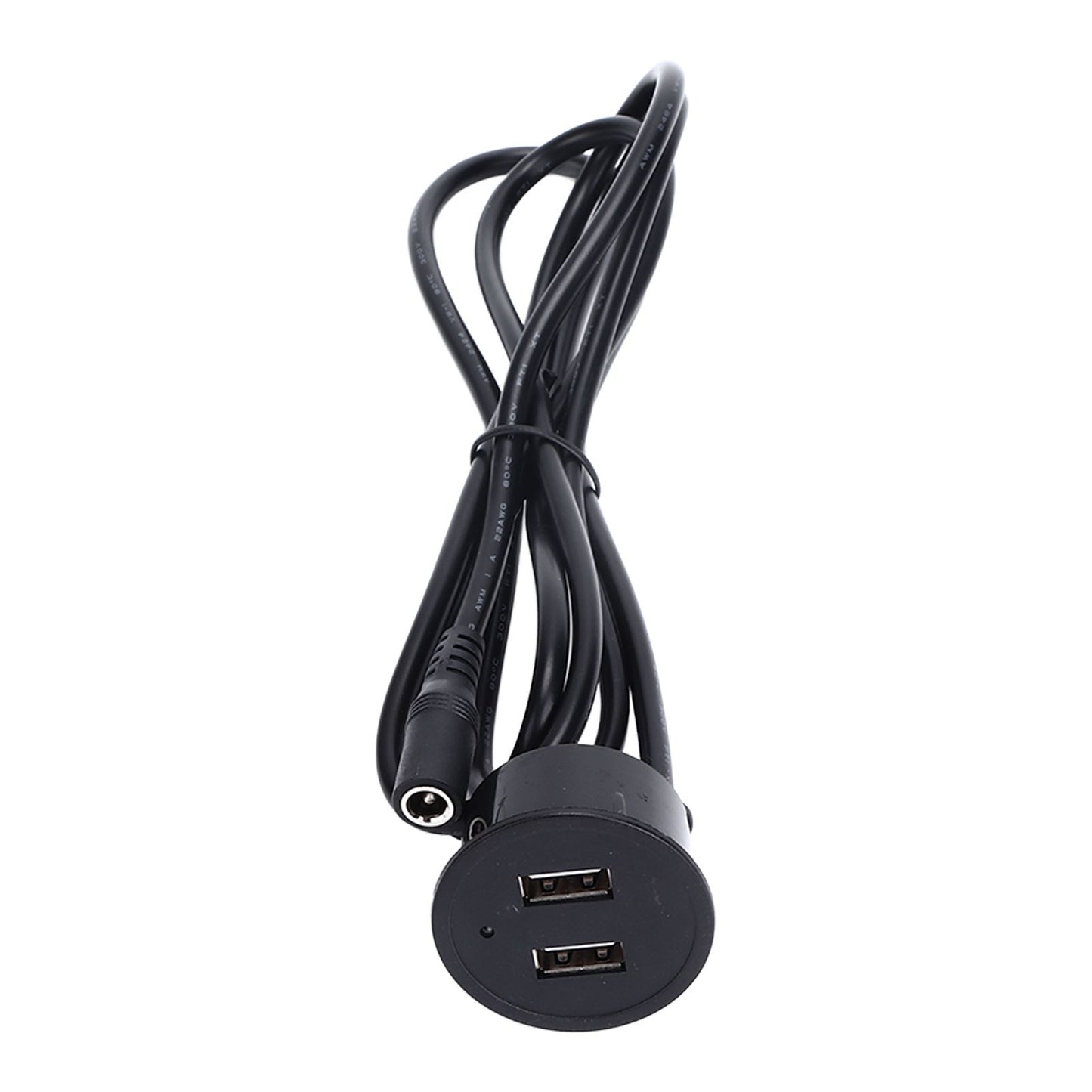 2 USB Charging Socket with 1.5m Cable Embedded Installation 5V 1A Multipurpose for Mobile Phone Cameras V1294-YM0523-3113220029912