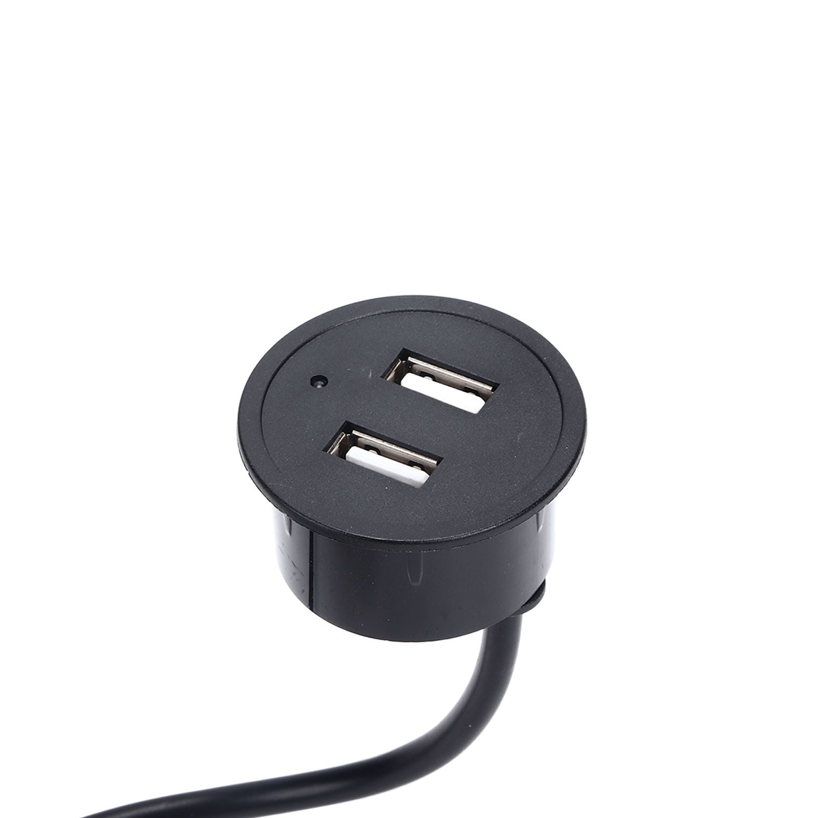 2 USB Charging Socket with 1.5m Cable Embedded Installation 5V 1A Multipurpose for Mobile Phone Cameras V1294-YM0523-3113220029912