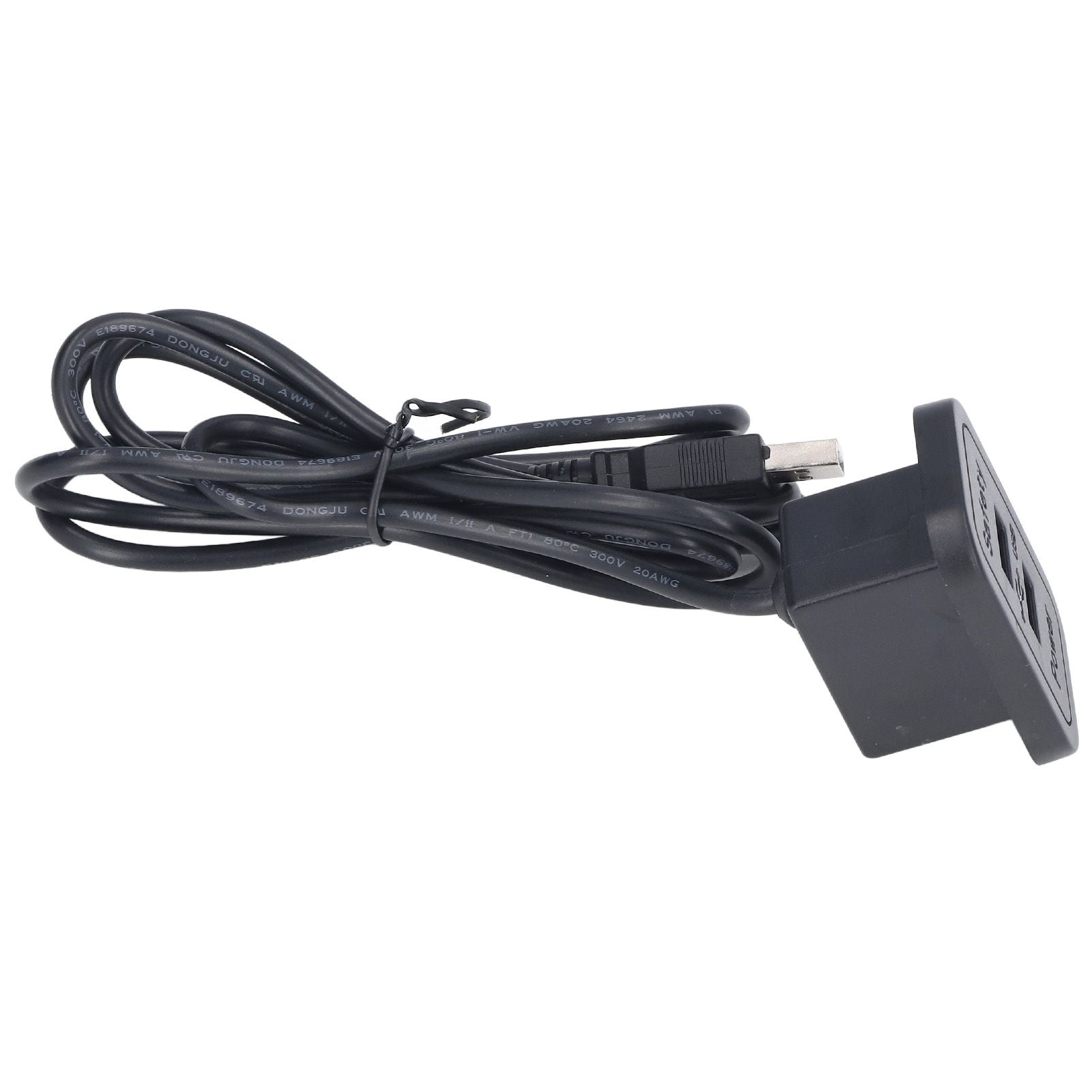 Double USB Charge Station 5V Sofa Recessed USB Power Hub Wiring Board Power Outlet Socket for Household V1294-YM0523-3113220030311