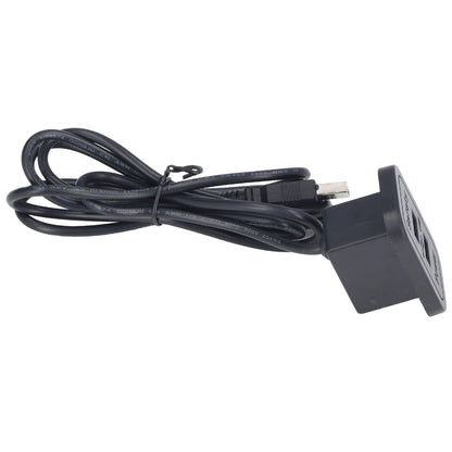 Double USB Charge Station 5V Sofa Recessed USB Power Hub Wiring Board Power Outlet Socket for Household V1294-YM0523-3113220030311