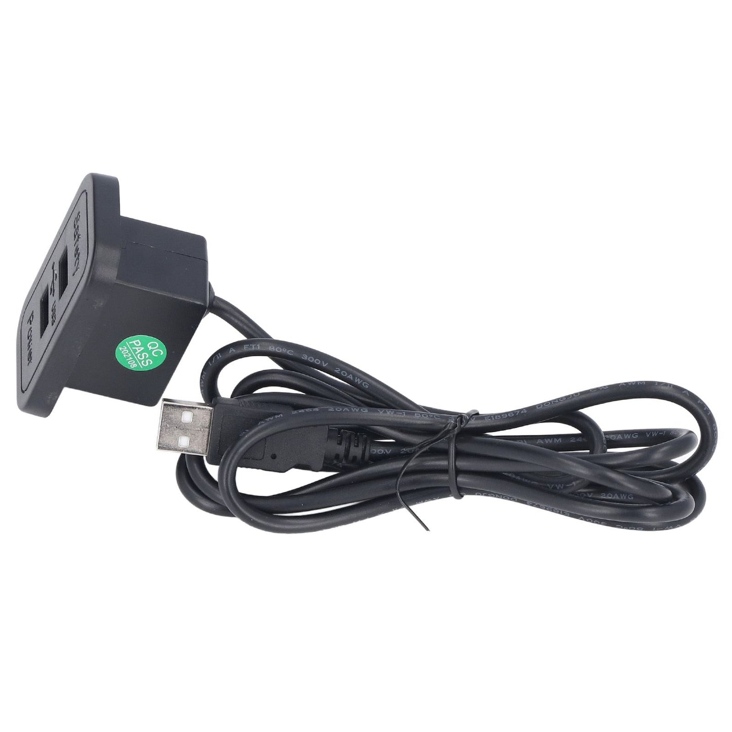 Double USB Charge Station 5V Sofa Recessed USB Power Hub Wiring Board Power Outlet Socket for Household V1294-YM0523-3113220030311