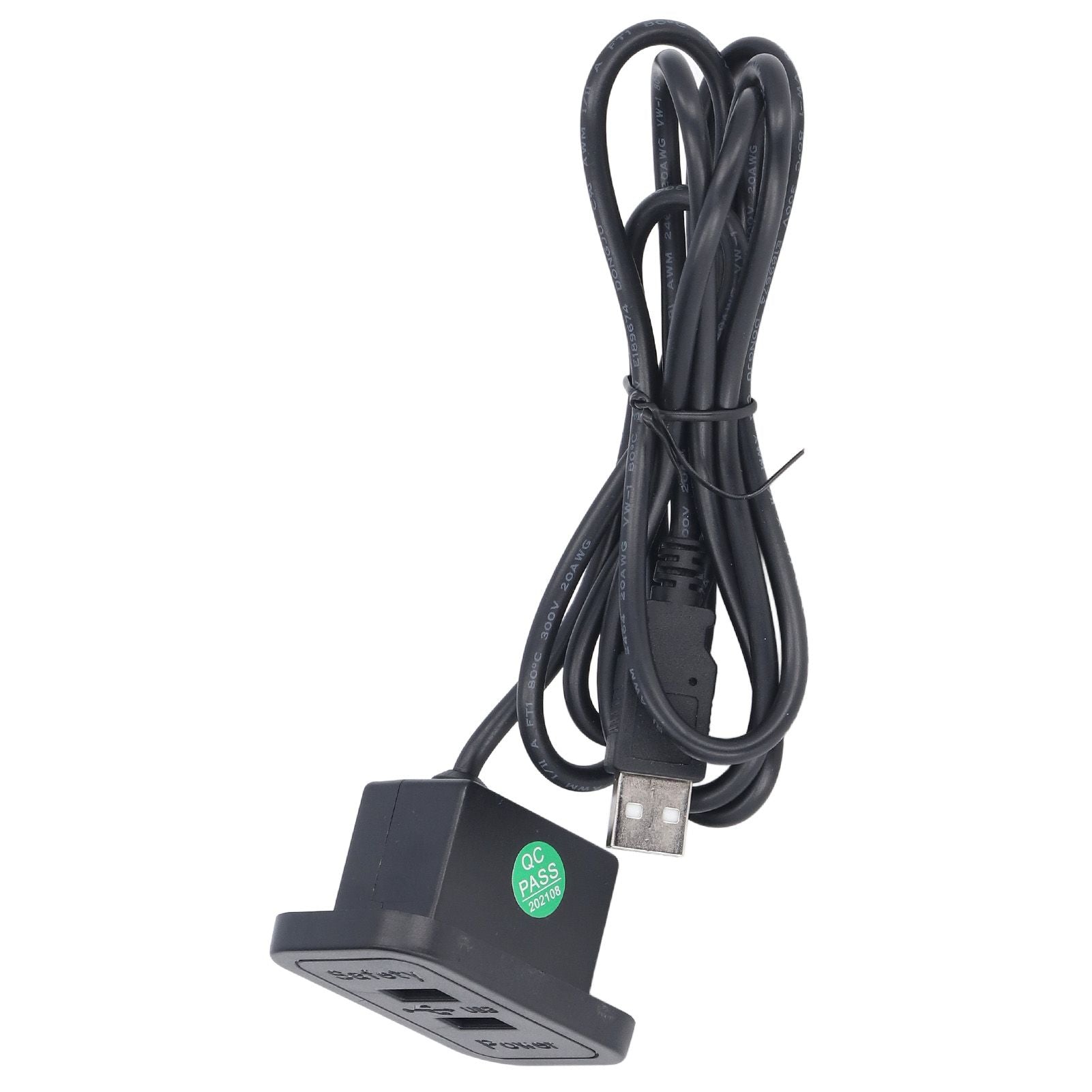 Double USB Charge Station 5V Sofa Recessed USB Power Hub Wiring Board Power Outlet Socket for Household V1294-YM0523-3113220030311