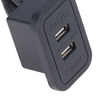 Double USB Charge Station 5V Sofa Recessed USB Power Hub Wiring Board Power Outlet Socket for Household V1294-YM0523-3113220030311
