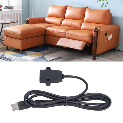 1.5M USB Charging Socket Multipurpose Home Bedside Sofa Reclining Chair Clamp in USB Charging Extension Cable V1294-YM0523-3113220030811