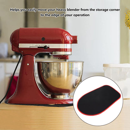 Mixer Sliding Mat Rubber Flexible Countertop Appliance Mixer Mover for Kitchen Coffee MakerSuitable for V1294-YM0523-3113220031311