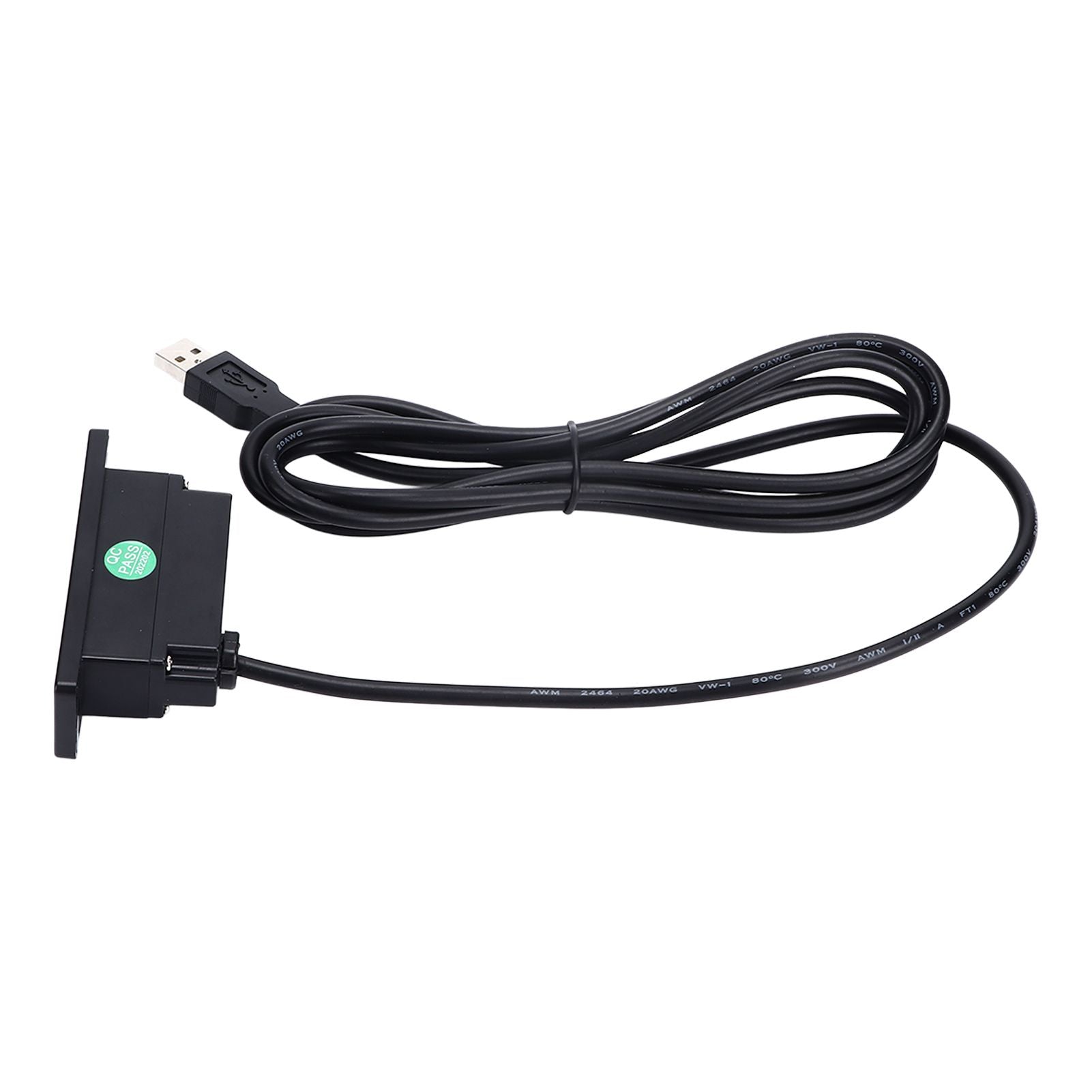 Recessed USB Power Strip Outlet 5V 2.5meter Dual USB Ports Charging Sofa Socket ABS Embedded USB Charging V1294-YM0523-3113220031711