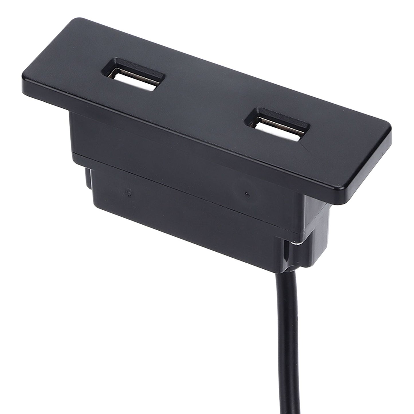 Recessed USB Power Strip Outlet 5V 2.5meter Dual USB Ports Charging Sofa Socket ABS Embedded USB Charging V1294-YM0523-3113220031711