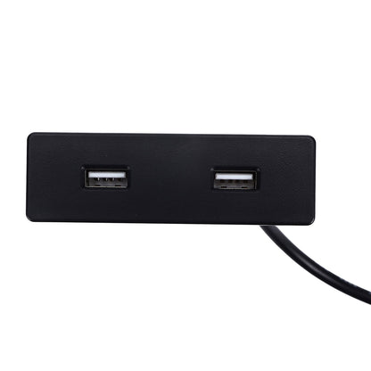 Recessed USB Power Strip Outlet 5V 2.5meter Dual USB Ports Charging Sofa Socket ABS Embedded USB Charging V1294-YM0523-3113220031711