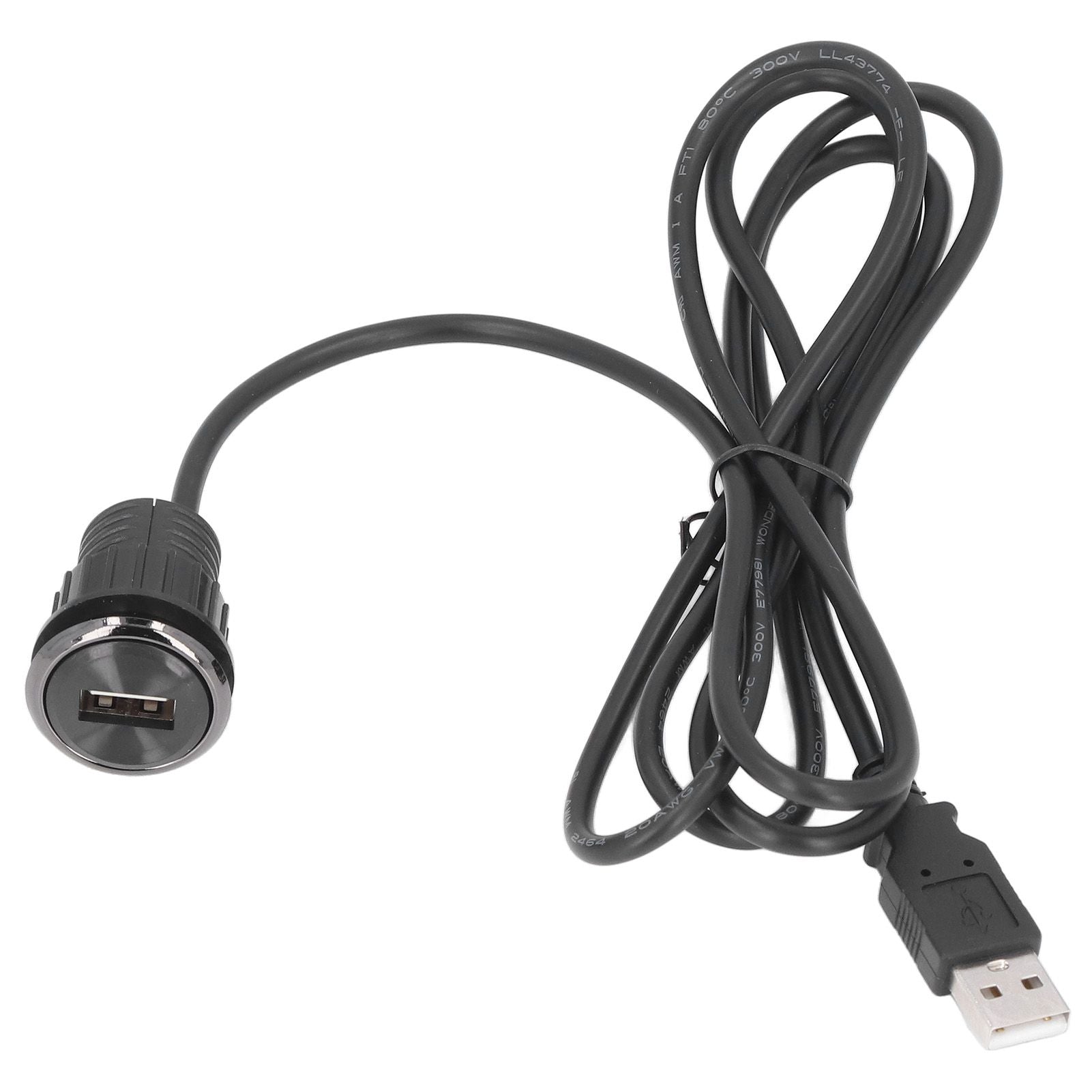 Recessed USB Charging Grommet Good Protection Fast Charge Embedded Installation 5V Desk USB Power Grommet for V1294-YM0523-3113220031911