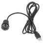 Recessed USB Charging Grommet Good Protection Fast Charge Embedded Installation 5V Desk USB Power Grommet for V1294-YM0523-3113220031911