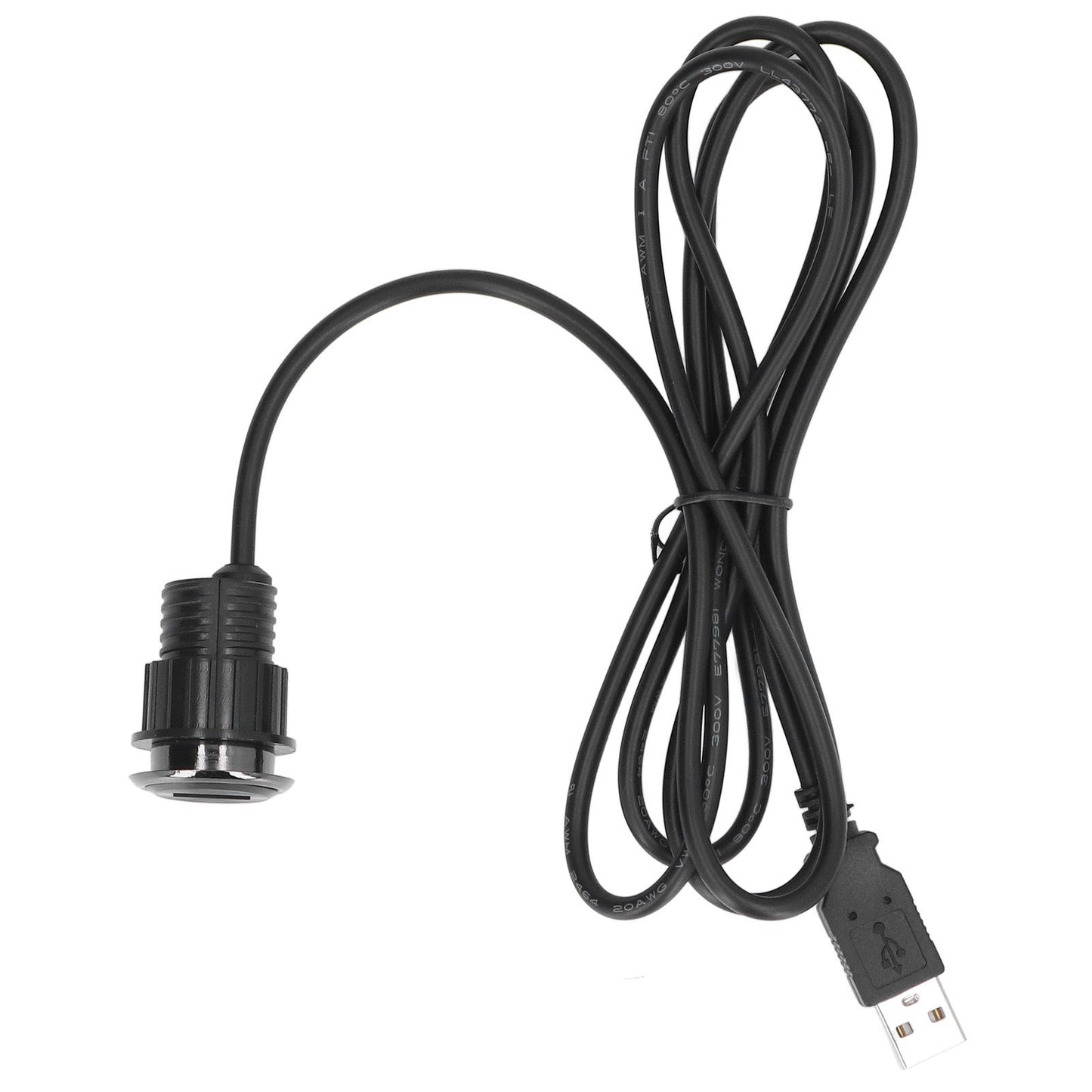 Recessed USB Charging Grommet Good Protection Fast Charge Embedded Installation 5V Desk USB Power Grommet for V1294-YM0523-3113220031911