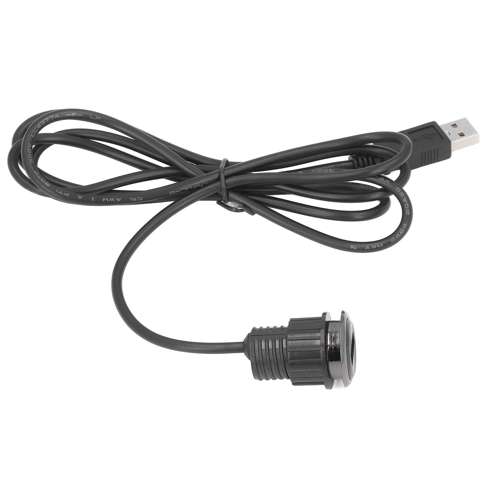 Recessed USB Charging Grommet Good Protection Fast Charge Embedded Installation 5V Desk USB Power Grommet for V1294-YM0523-3113220031911