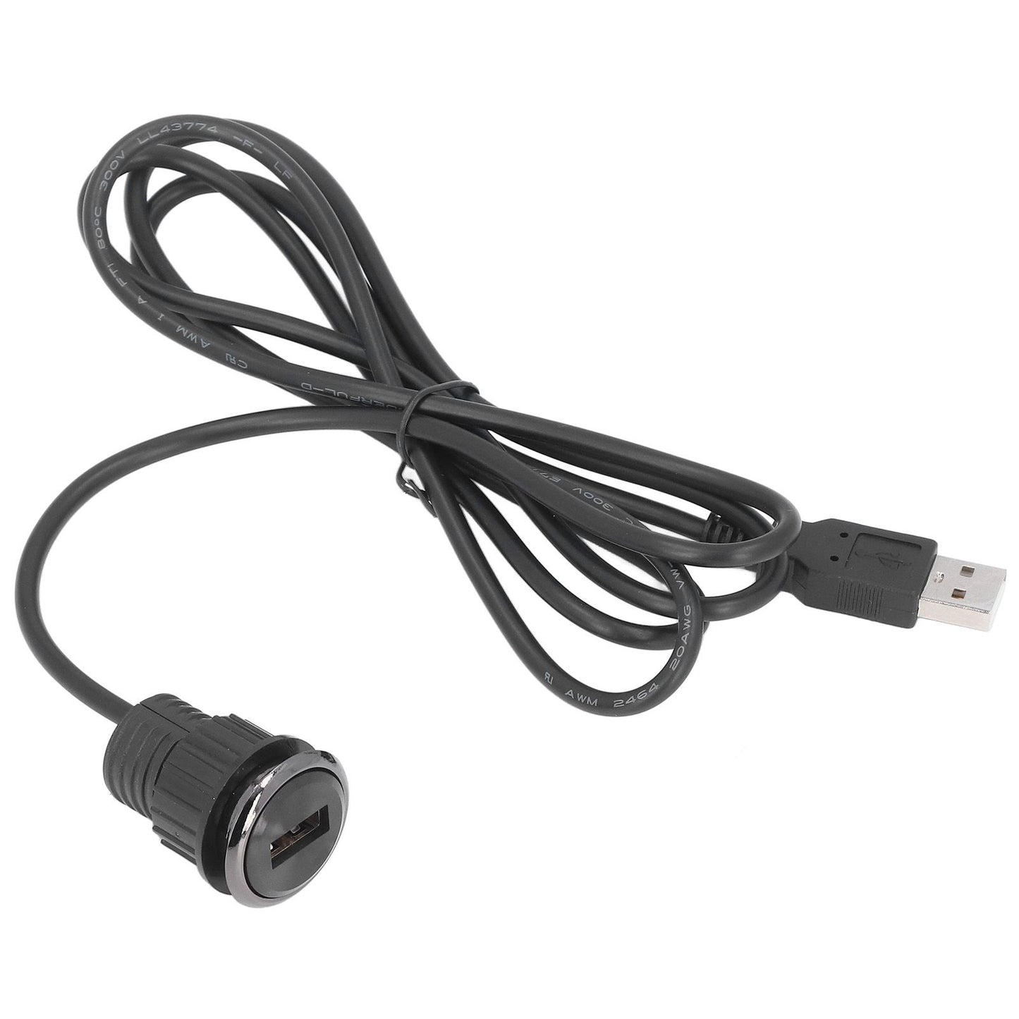 Recessed USB Charging Grommet Good Protection Fast Charge Embedded Installation 5V Desk USB Power Grommet for V1294-YM0523-3113220031911