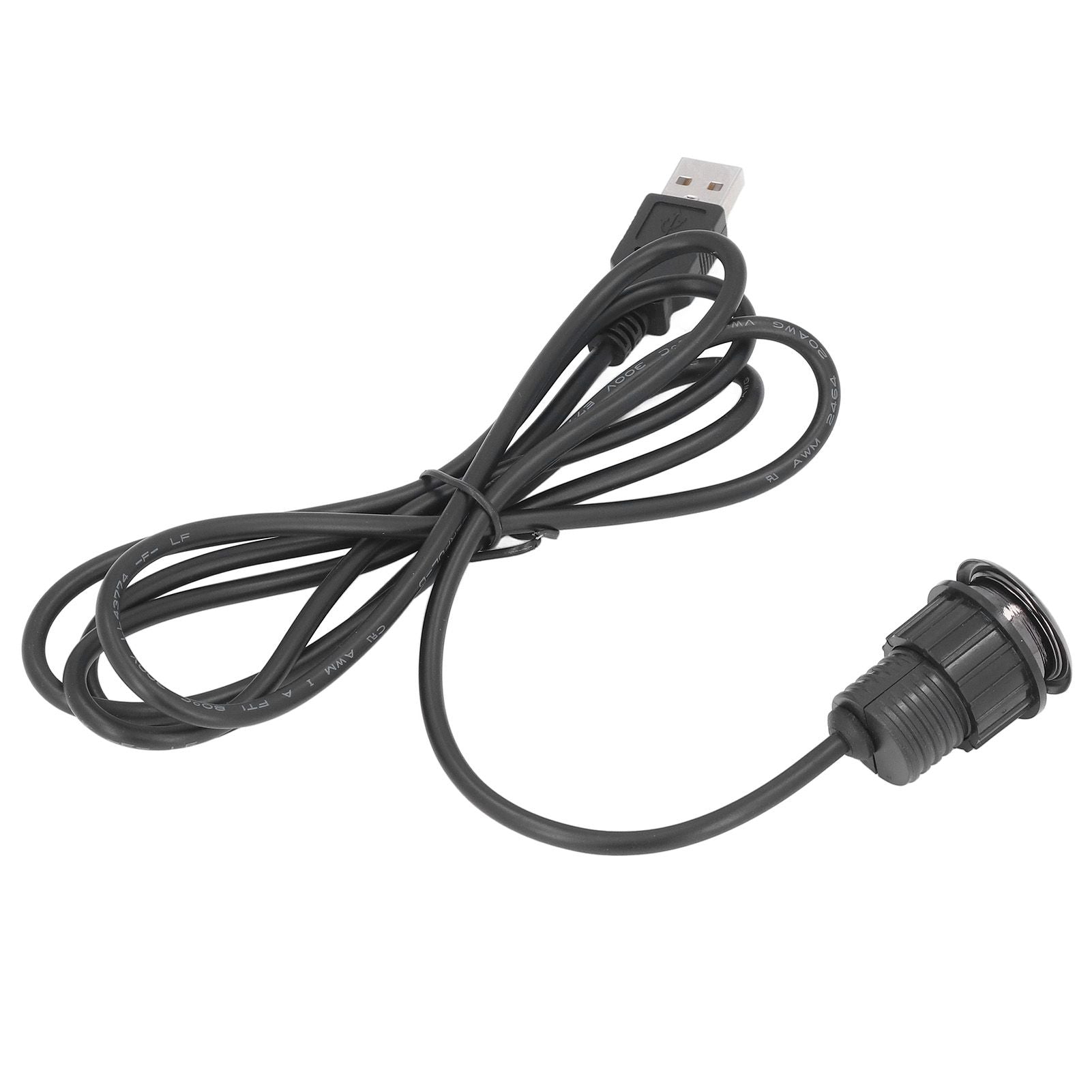 Recessed USB Charging Grommet Good Protection Fast Charge Embedded Installation 5V Desk USB Power Grommet for V1294-YM0523-3113220031911