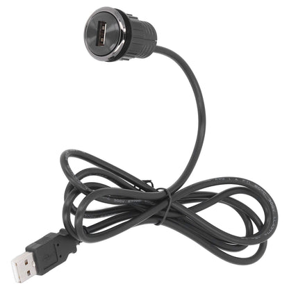 Recessed USB Charging Grommet Good Protection Fast Charge Embedded Installation 5V Desk USB Power Grommet for V1294-YM0523-3113220031911