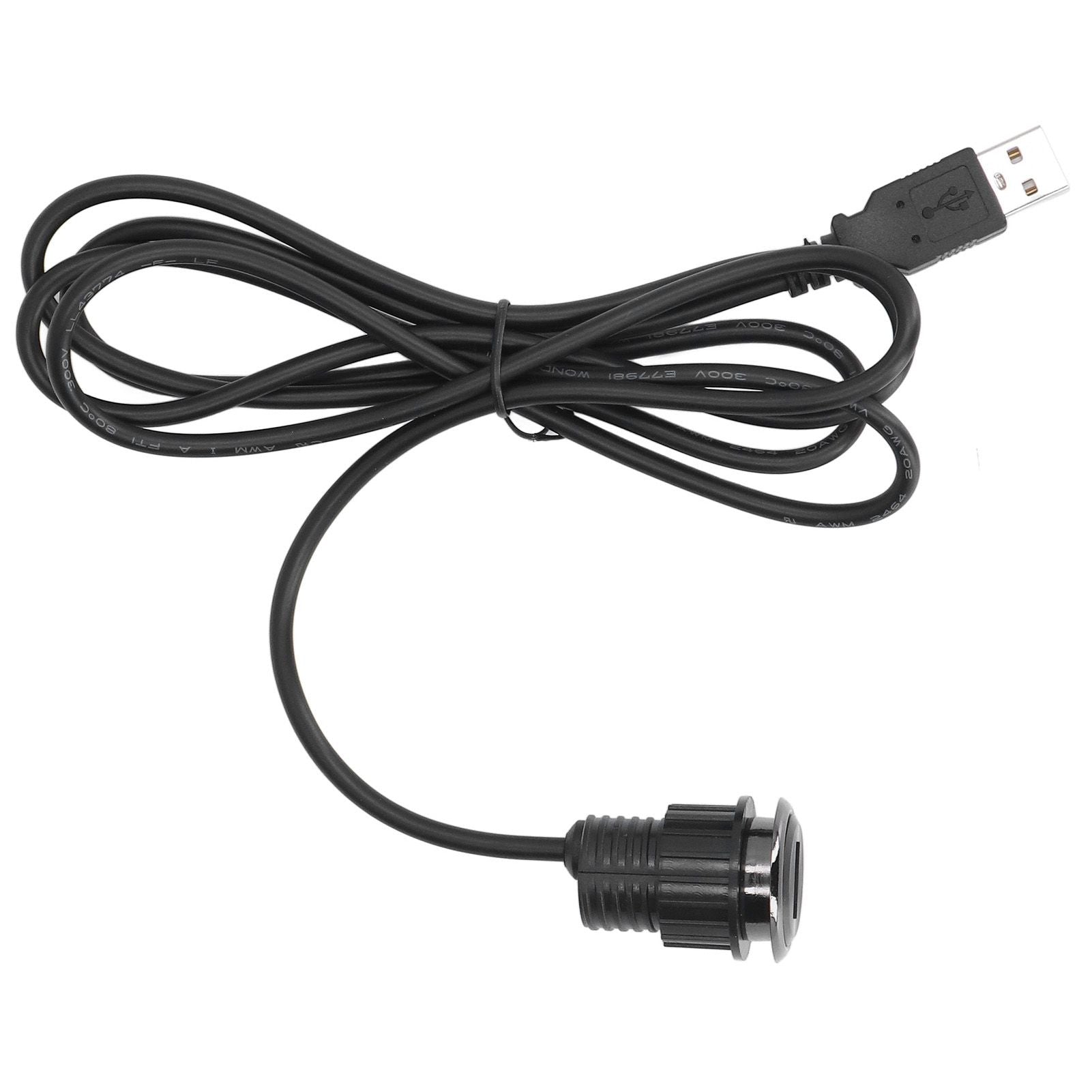 Recessed USB Charging Grommet Good Protection Fast Charge Embedded Installation 5V Desk USB Power Grommet for V1294-YM0523-3113220031911