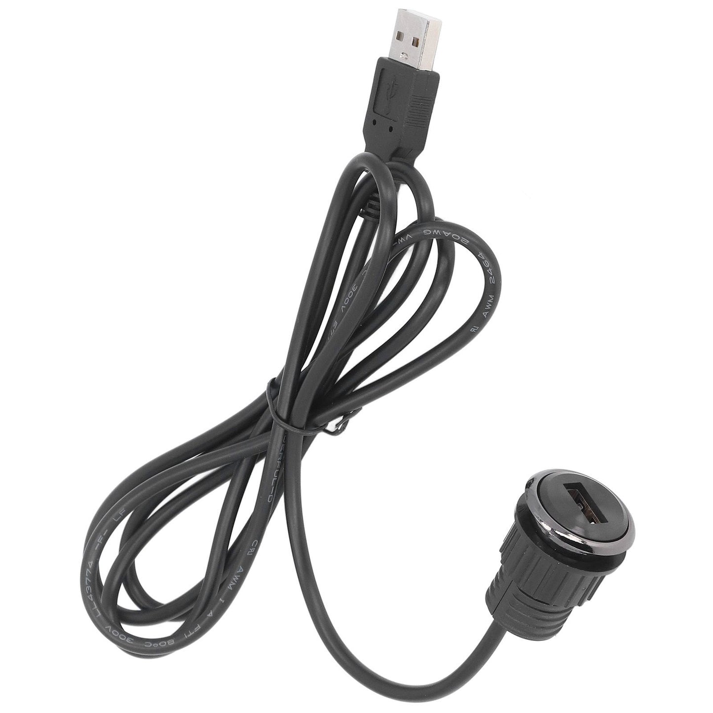Recessed USB Charging Grommet Good Protection Fast Charge Embedded Installation 5V Desk USB Power Grommet for V1294-YM0523-3113220031911