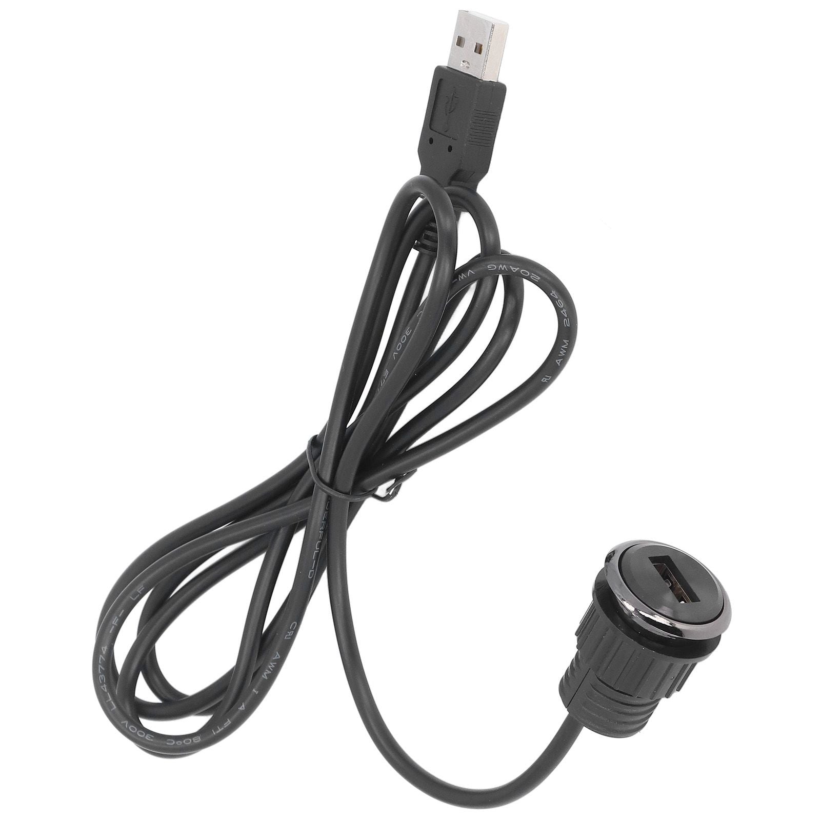 Recessed USB Charging Grommet Good Protection Fast Charge Embedded Installation 5V Desk USB Power Grommet for V1294-YM0523-3113220031911