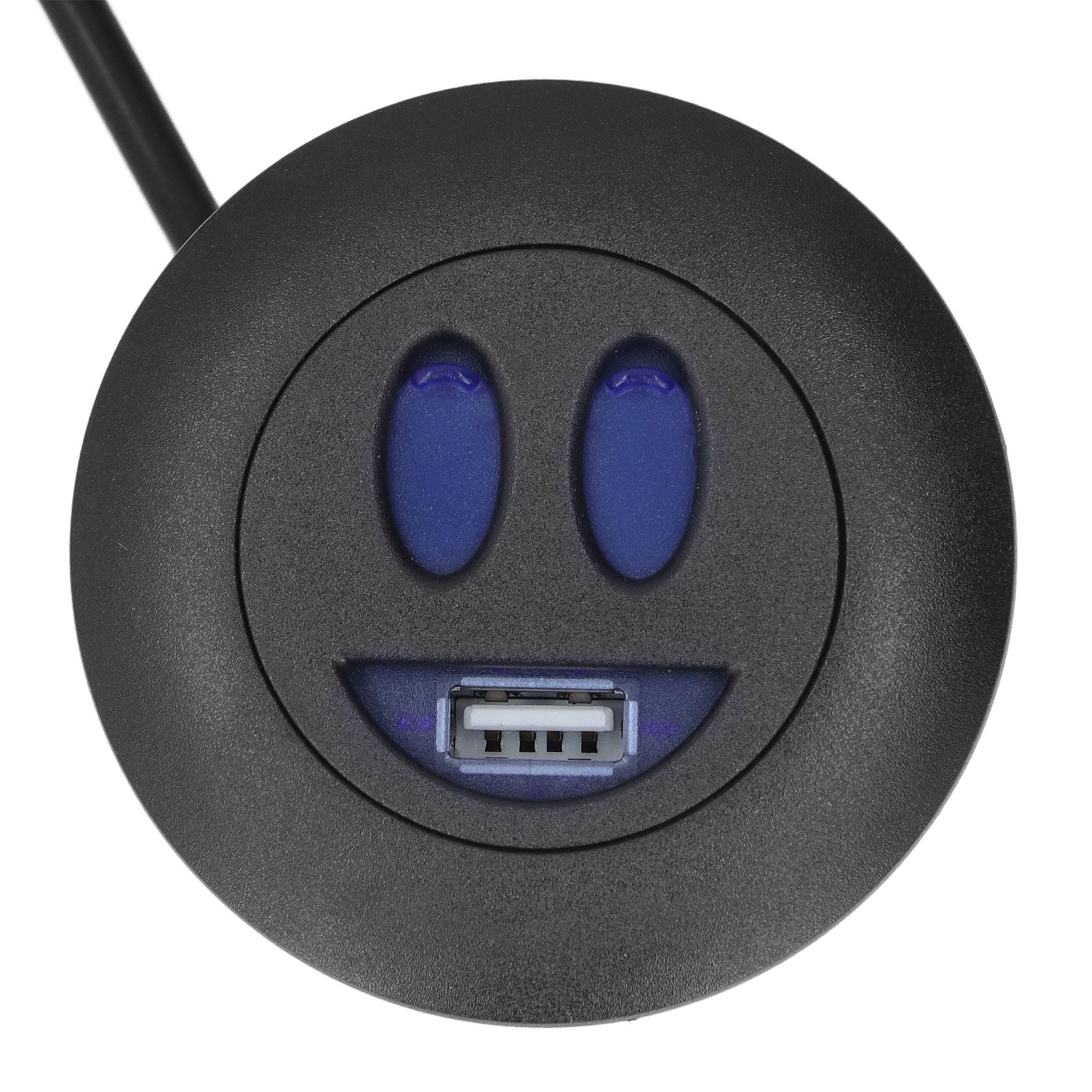 5V USB Charging Socket Outlet with 2.5m/8.2ft Power Cord Embedded Installation for Home Bedside Sofa Recliner V1294-YM0523-3113220032211