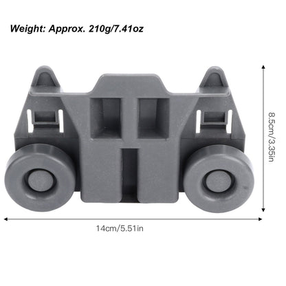4 Pcs Dishwasher Wheel Replacement Parts WPW10195417 AP6016764 PS11750057 for Kitchen V1294-YM0523-3113220033111