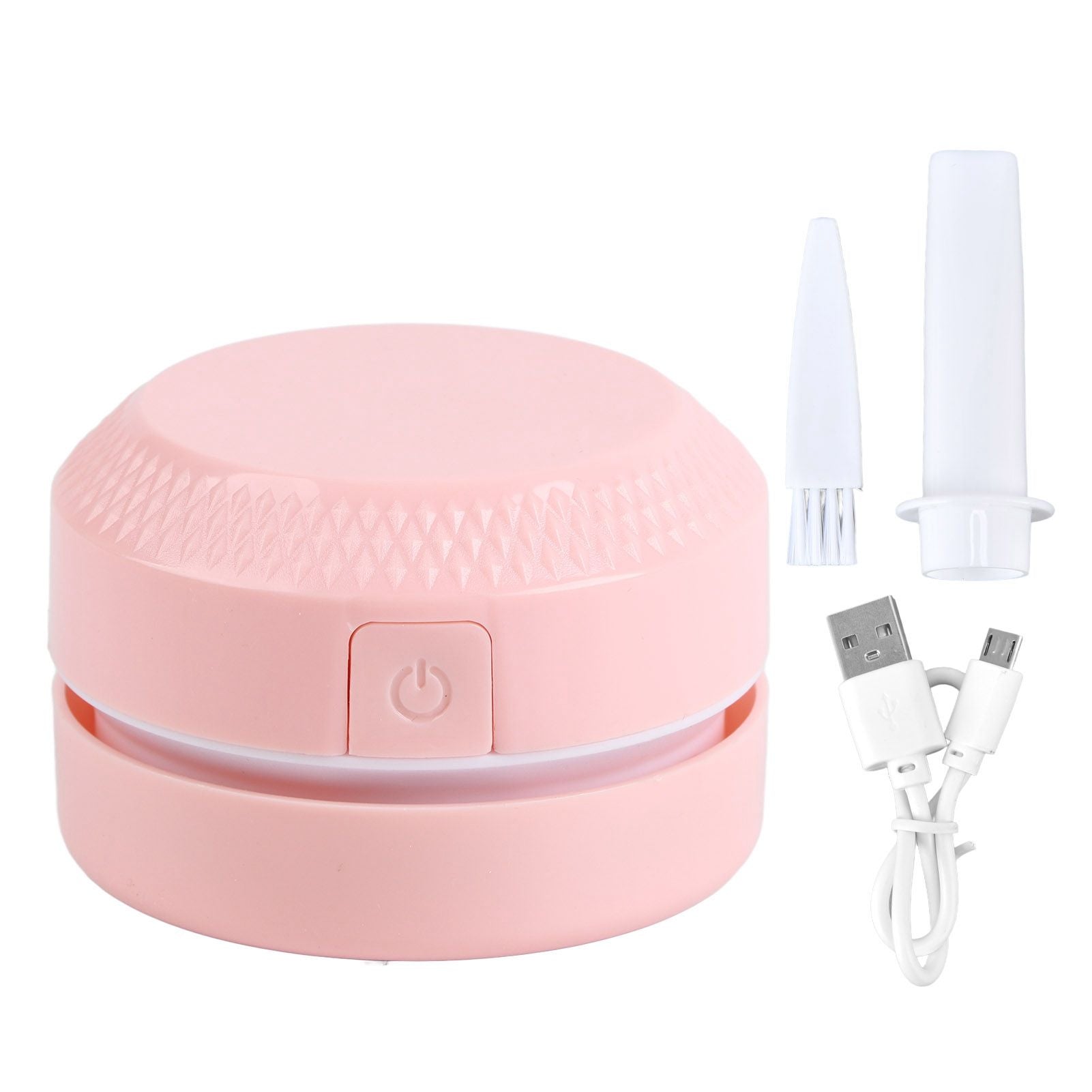 Desktop Dust Collector Table Dust Cleaner USB Charging Portable Mini Dust Catcher for Office HouseholdPink V1294-YM0523-3113220033611