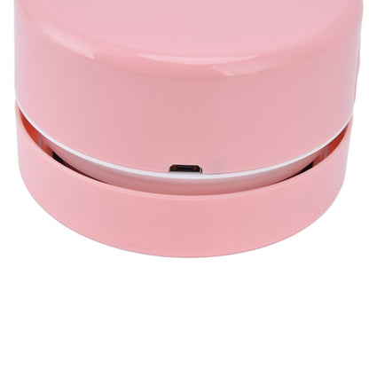 Desktop Dust Collector Table Dust Cleaner USB Charging Portable Mini Dust Catcher for Office HouseholdPink V1294-YM0523-3113220033611