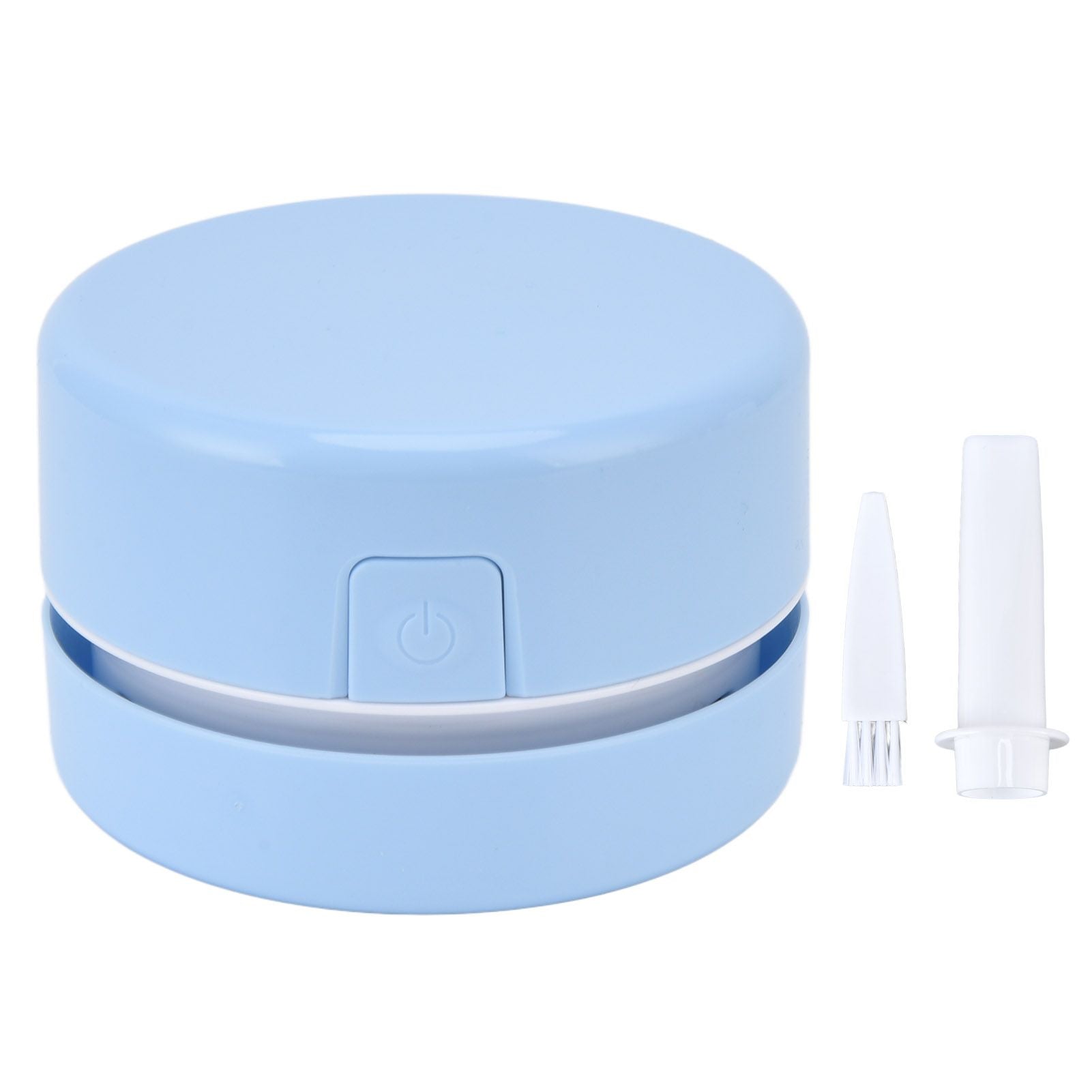 Desktop Dust Collector Table Dust Cleaner USB Charging Portable Mini Dust Catcher for Office HouseholdBlue V1294-YM0523-3113220033612
