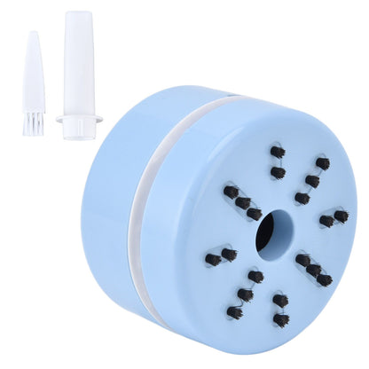 Desktop Dust Collector Table Dust Cleaner USB Charging Portable Mini Dust Catcher for Office HouseholdBlue V1294-YM0523-3113220033612