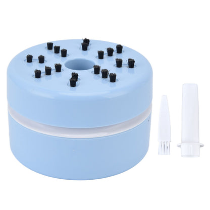 Desktop Dust Collector Table Dust Cleaner USB Charging Portable Mini Dust Catcher for Office HouseholdBlue V1294-YM0523-3113220033612