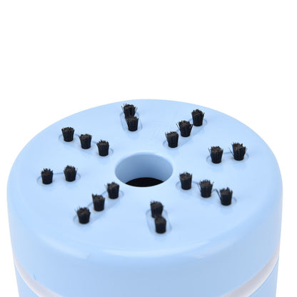 Desktop Dust Collector Table Dust Cleaner USB Charging Portable Mini Dust Catcher for Office HouseholdBlue V1294-YM0523-3113220033612