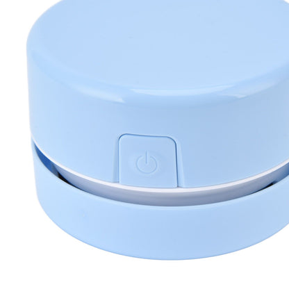 Desktop Dust Collector Table Dust Cleaner USB Charging Portable Mini Dust Catcher for Office HouseholdBlue V1294-YM0523-3113220033612