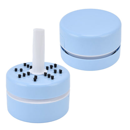 Desktop Dust Collector Table Dust Cleaner USB Charging Portable Mini Dust Catcher for Office HouseholdBlue V1294-YM0523-3113220033612