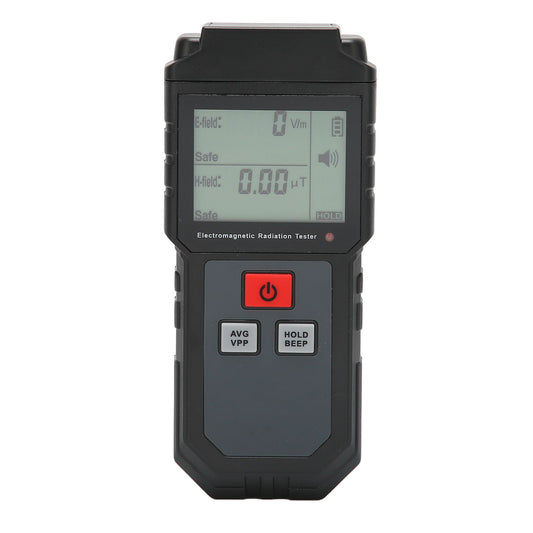 Electromagnetic Radiation Tester 1V/M-1999V/M LCD EMF Meter with Sound Light Alarm for Home Appliance V1294-YM0523-3113220034211