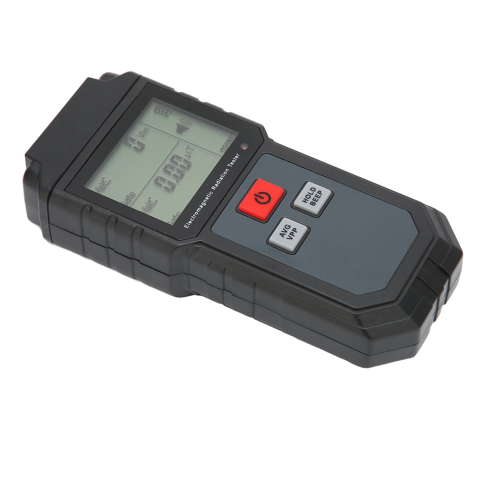 Electromagnetic Radiation Tester 1V/M-1999V/M LCD EMF Meter with Sound Light Alarm for Home Appliance V1294-YM0523-3113220034211
