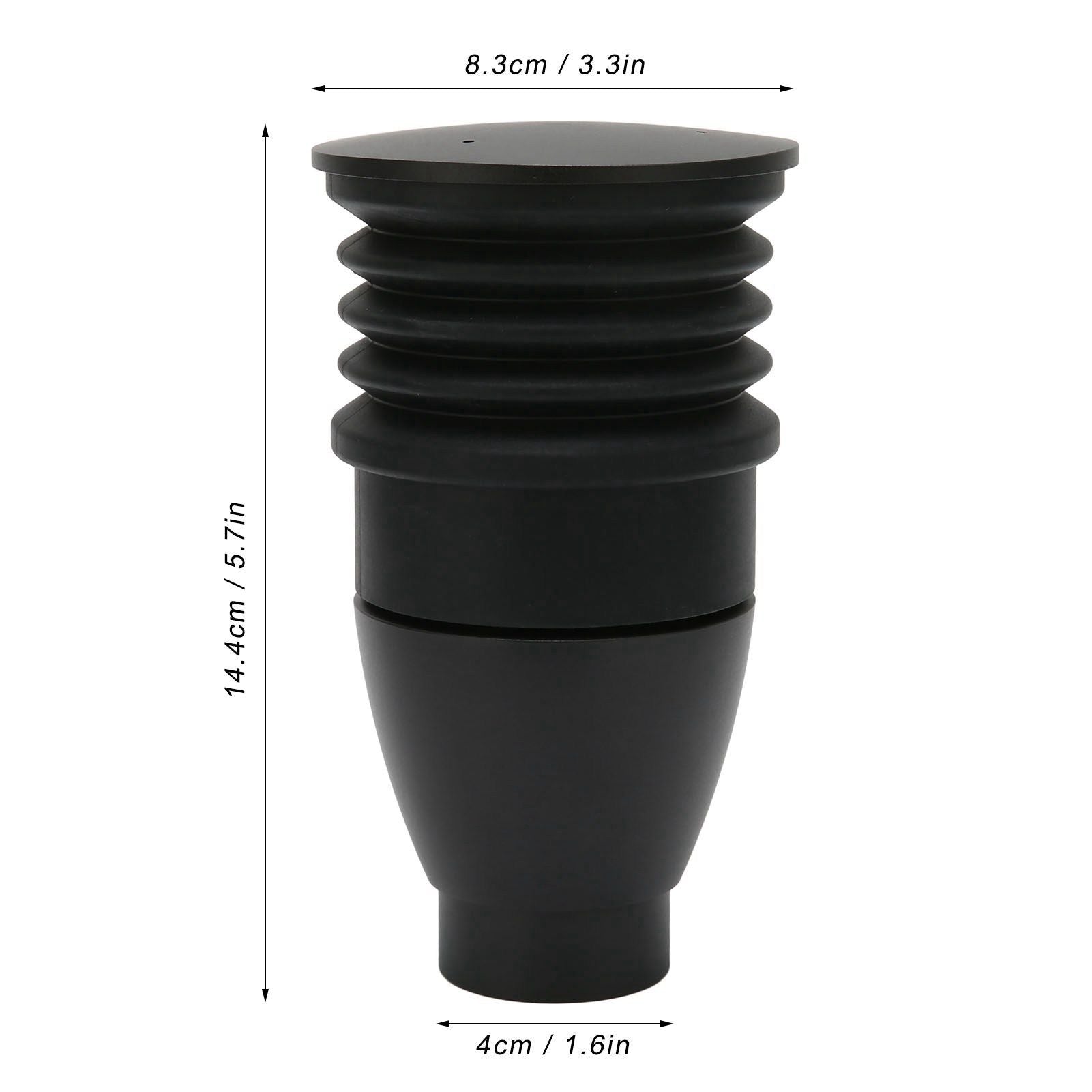 60g Grinder Blowing Bean Bin Aluminium Alloy Coffee Grinder Cleaning Tool for Eureka MignonBlack V1294-YM0523-3113220034811