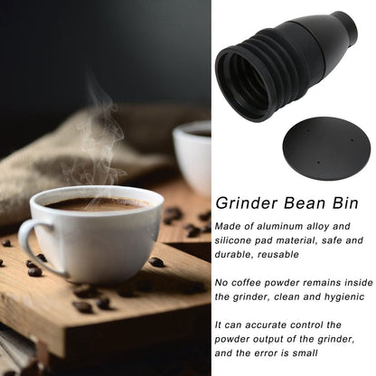 60g Grinder Blowing Bean Bin Aluminium Alloy Coffee Grinder Cleaning Tool for Eureka MignonBlack V1294-YM0523-3113220034811