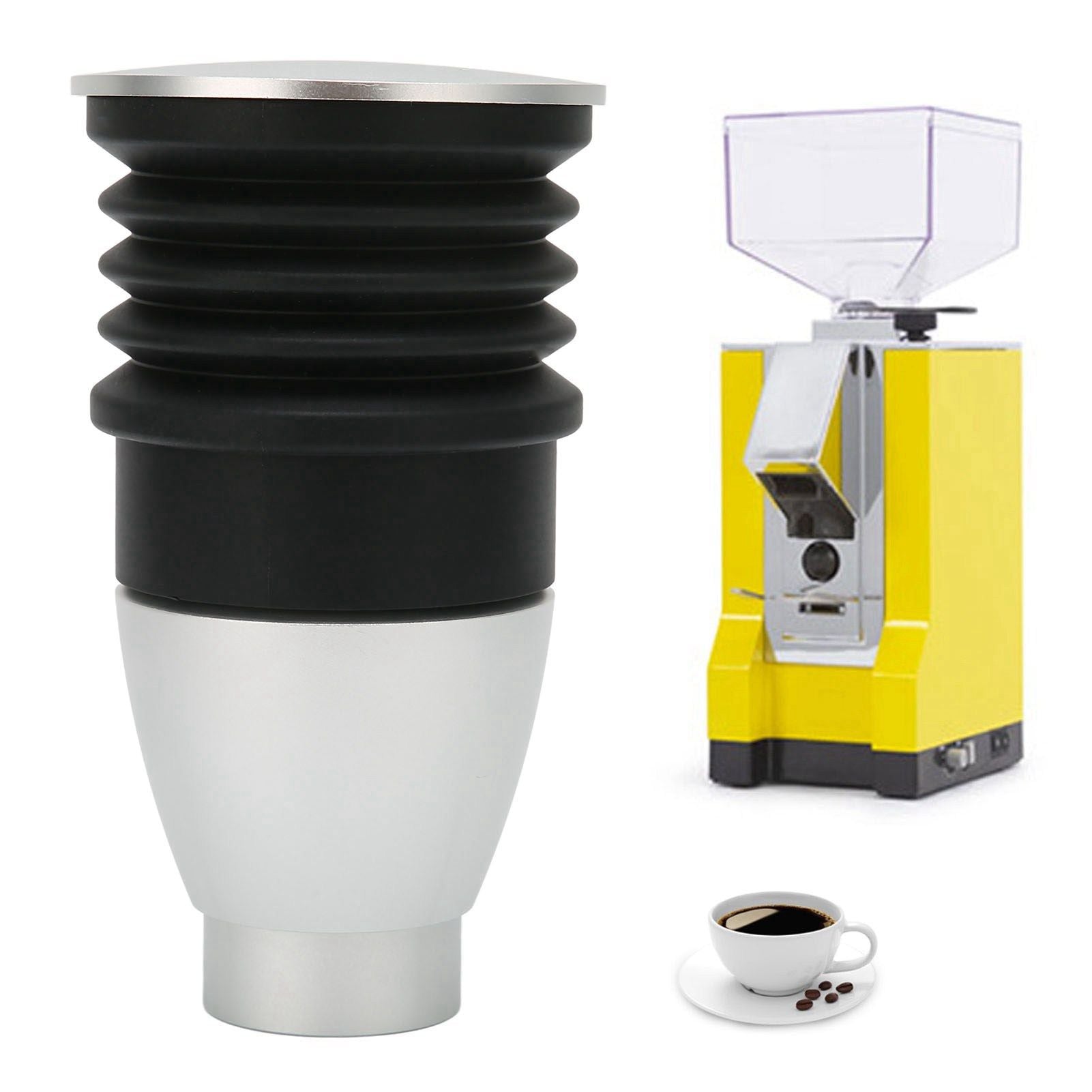 60g Grinder Blowing Bean Bin Aluminium Alloy Coffee Grinder Cleaning Tool for Eureka MignonSilver V1294-YM0523-3113220034812