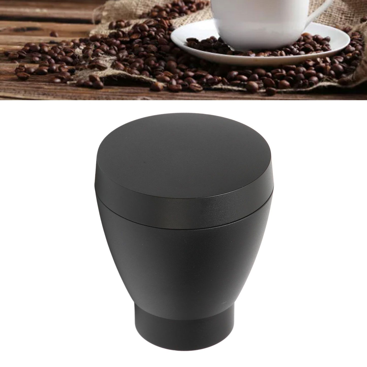 60g Coffee Grinder Bean Bin Reusable Aluminium Alloy Coffee Grinder Accessories for Eureka MignonBlack V1294-YM0523-3113220034911