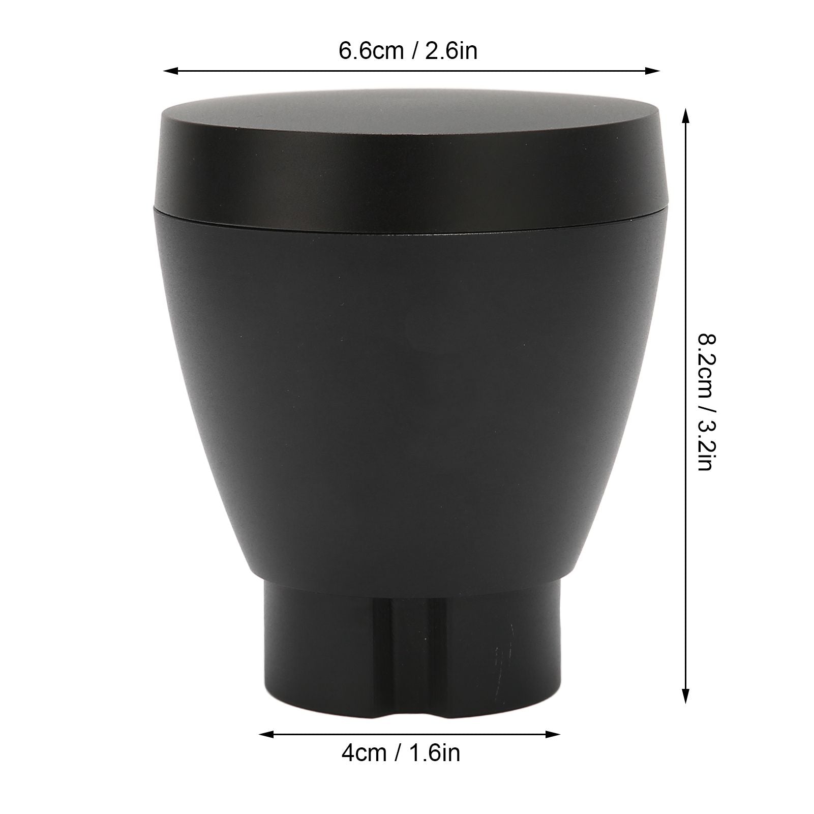 60g Coffee Grinder Bean Bin Reusable Aluminium Alloy Coffee Grinder Accessories for Eureka MignonBlack V1294-YM0523-3113220034911