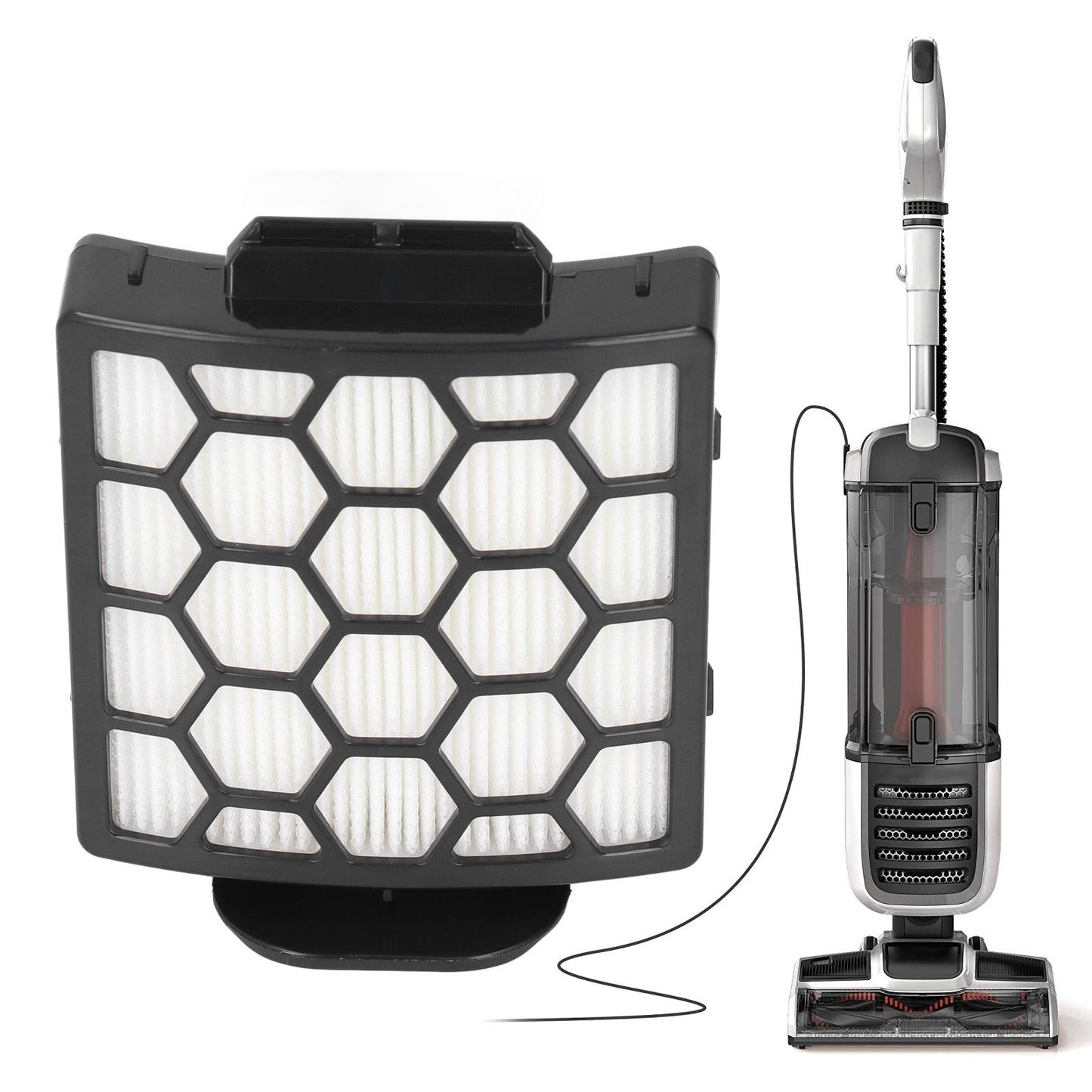 Vacuum Claner Filter Washable Vacuum Filter Replacement for Shark Navigator ZU60 NV255 NV251 V1294-YM0523-3113220035011