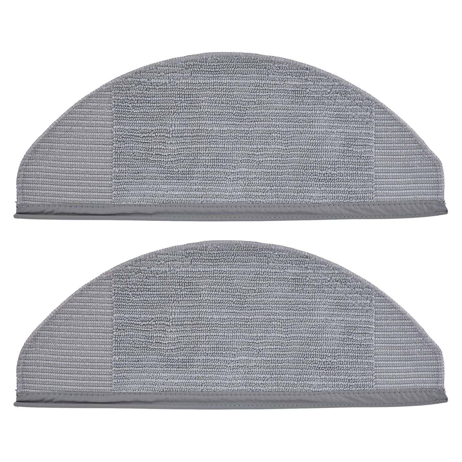 2Pcs Robot Vacuum Replacement Mopping Cloths Strong Water Absorption Soft Microfiber Washable Replacement V1294-YM0523-3113220035411